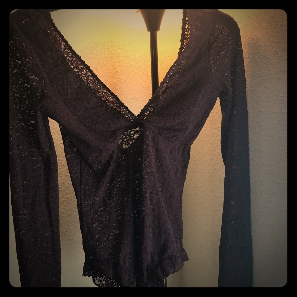 Lace body suit